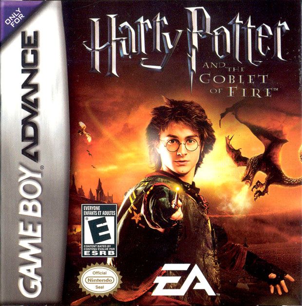 Harry Potter and the Goblet of Fire box art for GameBoy Advance